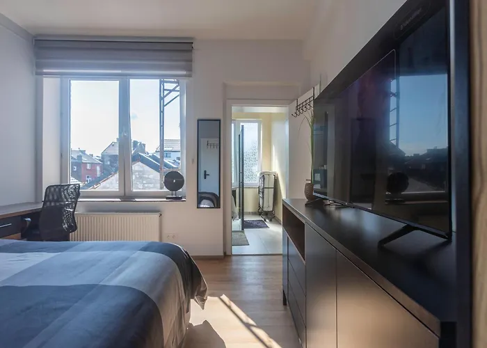 New York A Moderne Avec Salle De Bain Privee Spacieuse, Check In Autonome, 2eme Etage 3*